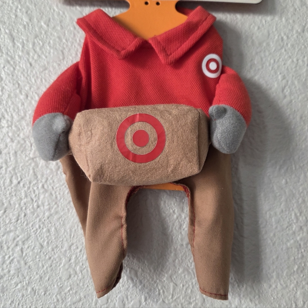 NWT Target Delivery Worker Dog Cat Frontal Costume Small Chest 16-23" Neck 10-16